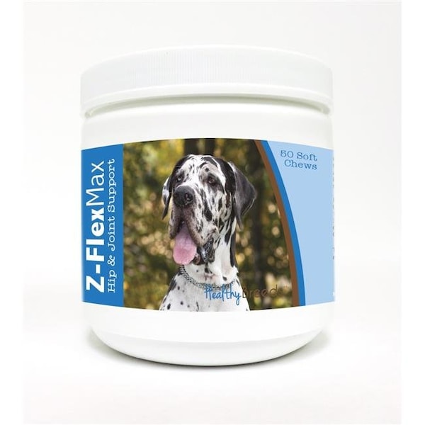 Healthy Breeds Healthy Breeds 840235106104 Great Dane Z-Flex Max Hip & Joint Soft Chews - 50 count 840235106104 - main